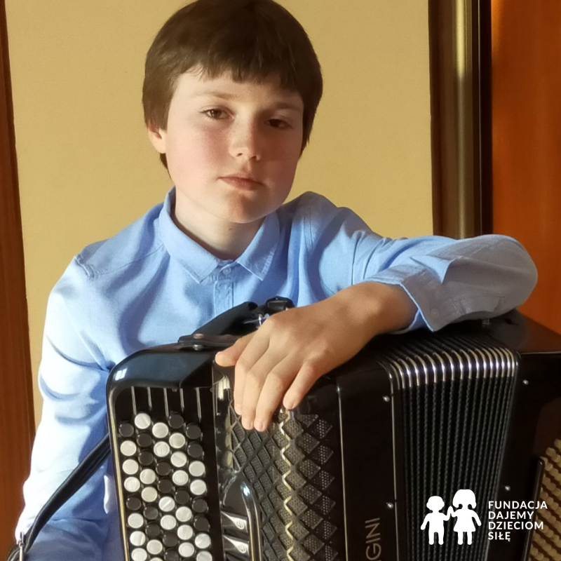 Mikołaj Hamerski - laureat stypendium im. Hesia Gumprichta dla uzdolnionej młodzieży